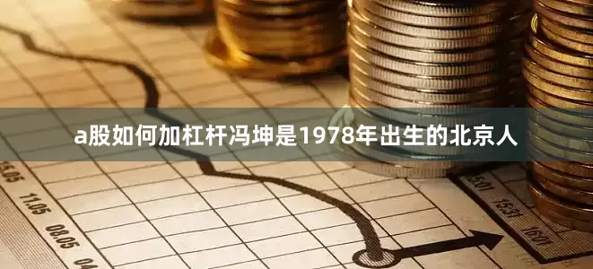 a股如何加杠杆冯坤是1978年出生的北京人